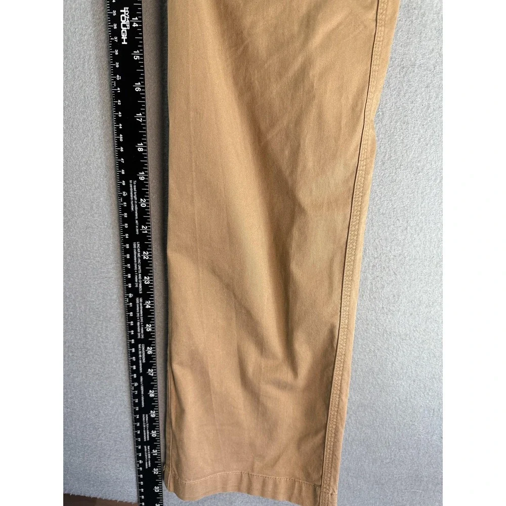 Mountain Khakis Pants Mens 36x34 Beige Slim Tailored Fit Chino Stretch Casual